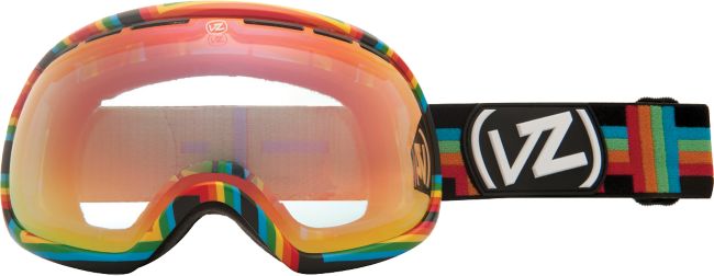 Von Zipper Fishbowl Double Rainbow & Fire Chrome Goggles 2013