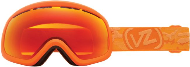 Von Zipper Skylab Orange & Fire Chrome Snowboard Goggles 2013
