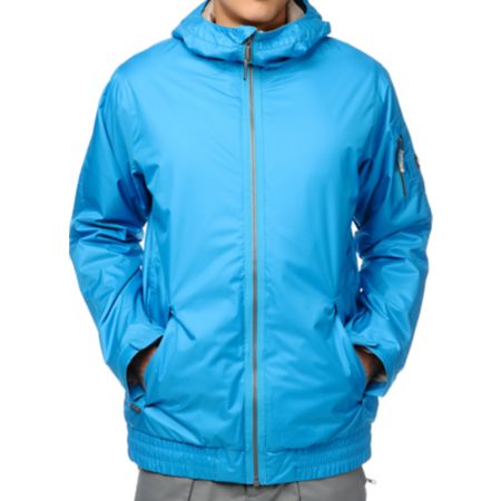 Burton Groucho 10K Bombay Blue Snowboard Jacket 2013