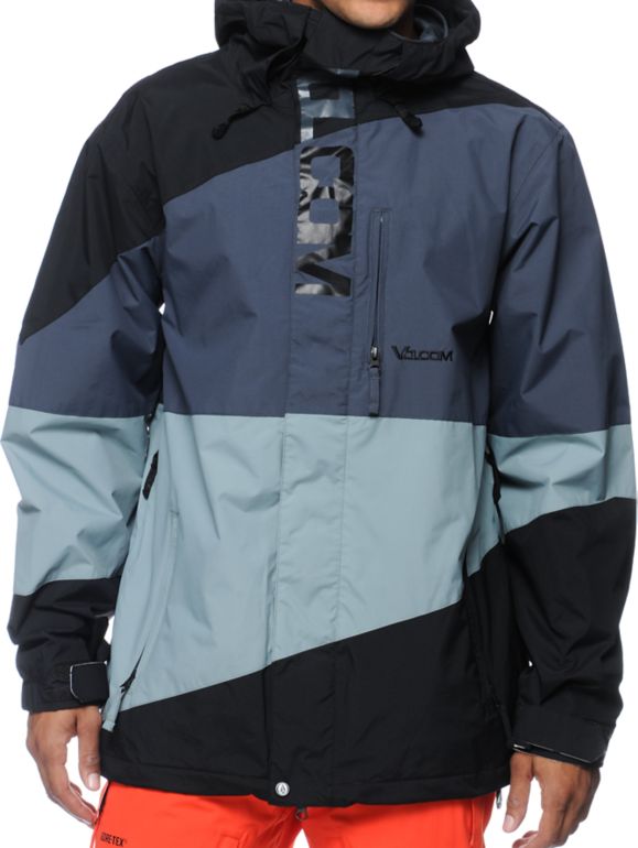 Volcom Ekin Black 10K Snowboard Jacket 2013