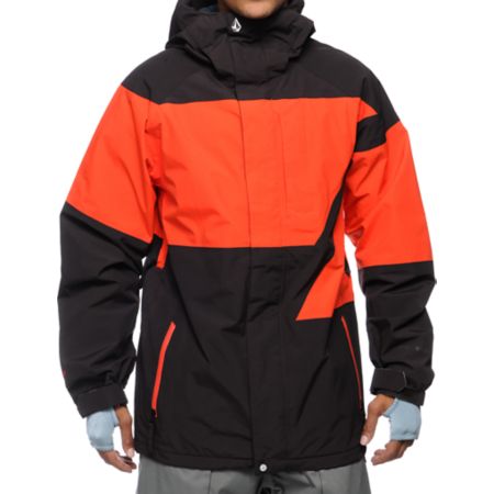 Volcom Atlantic Storm Brown GORE-TEX 20K Snowboard Jacket 2013
