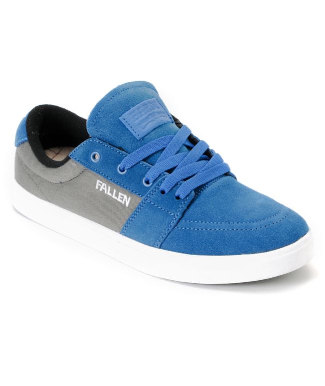 Fallen Rambler Colbalt Blue & Grey Skate Shoes