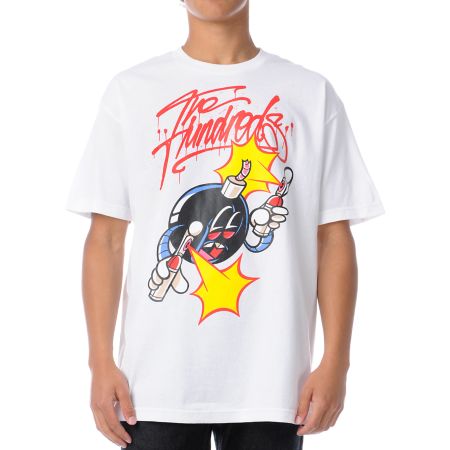 The Hundreds x The Seventh Letter Adam Rime White Tee Shirt 