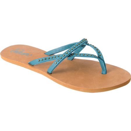 Volcom Girls All Day Long Turquoise Creedler Sandals
