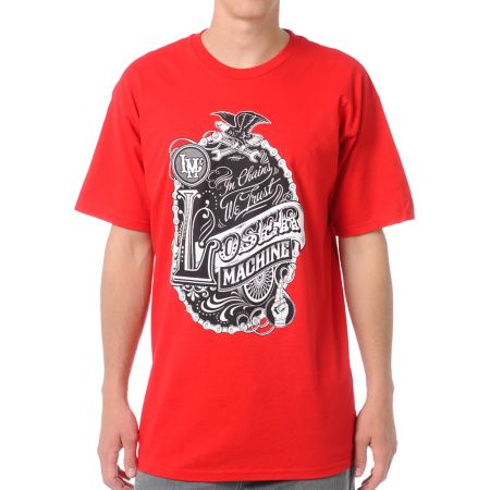 Loser Machine Big Top Red Tee Shirt