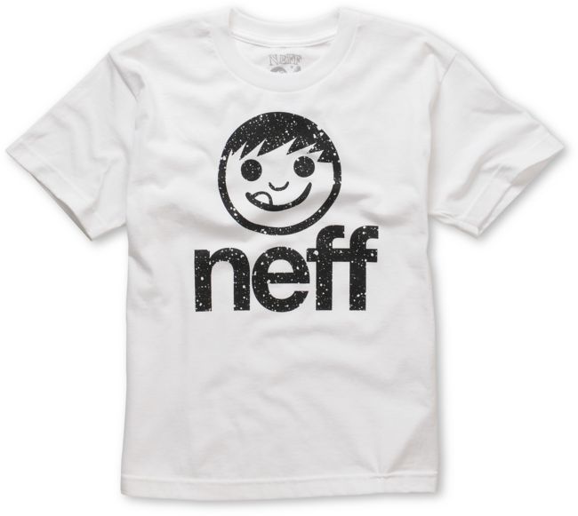 Neff Sucker Spritz Boys White Tee Shirt
