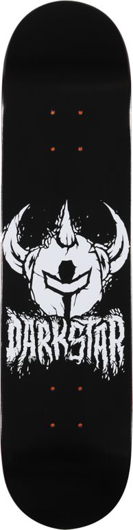 Darkstar Icon Stacks Black & White 7.75" Skateboard Deck