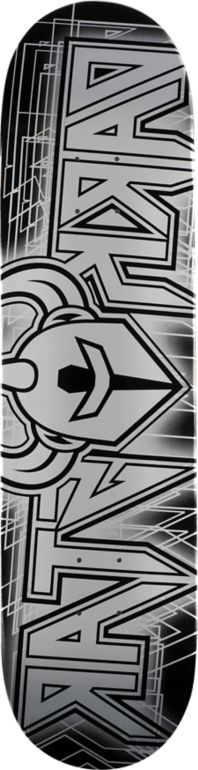 Darkstar Fuzz Silver 8.0 Skateboard Deck