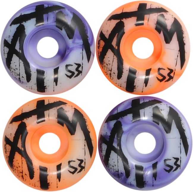 ATM Gobstopper 53mm Skateboard Wheels 