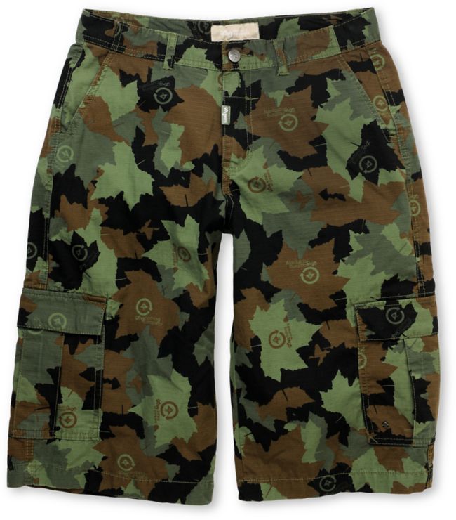 LRG Boys Core Camo Cargo Shorts