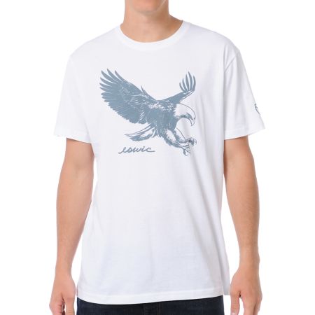 Eswic Eagle White Tee Shirt 