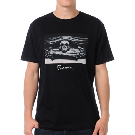 Eswic Skull Black Tee Shirt 
