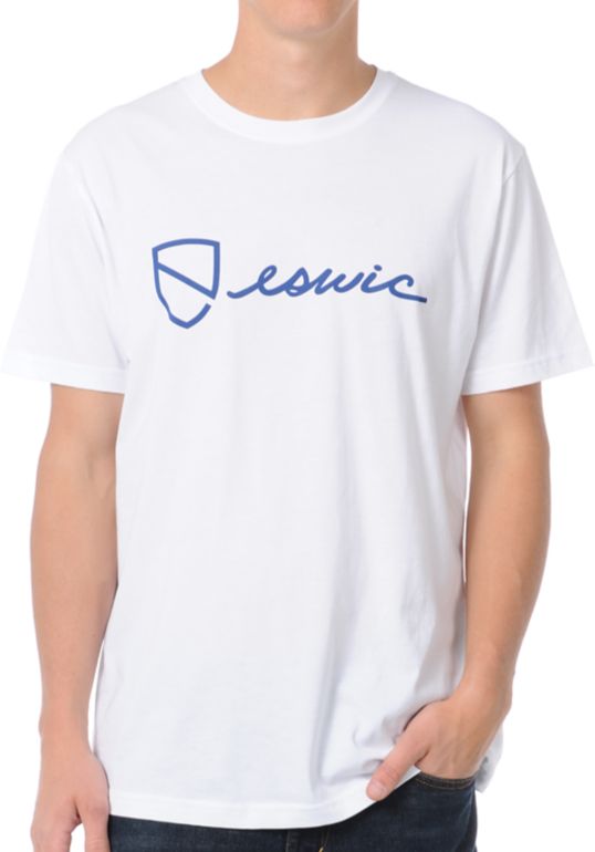Eswic Banner White Tee Shirt