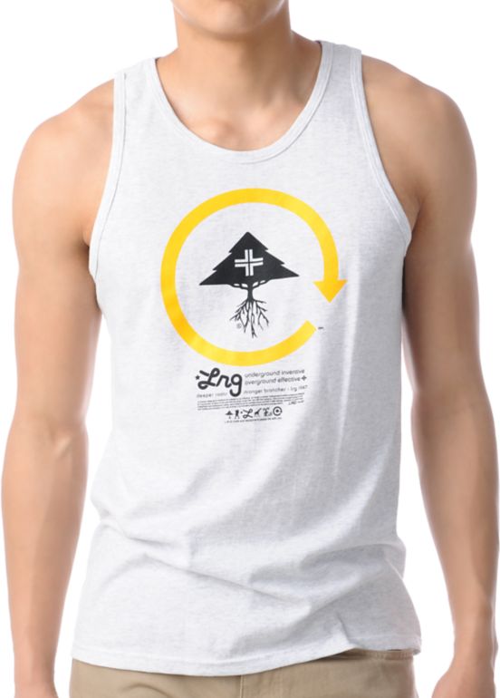 LRG Natural Cycle Grey Tank Top