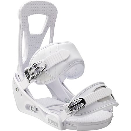 Burton Freestyle White Snowboard Bindings 2013