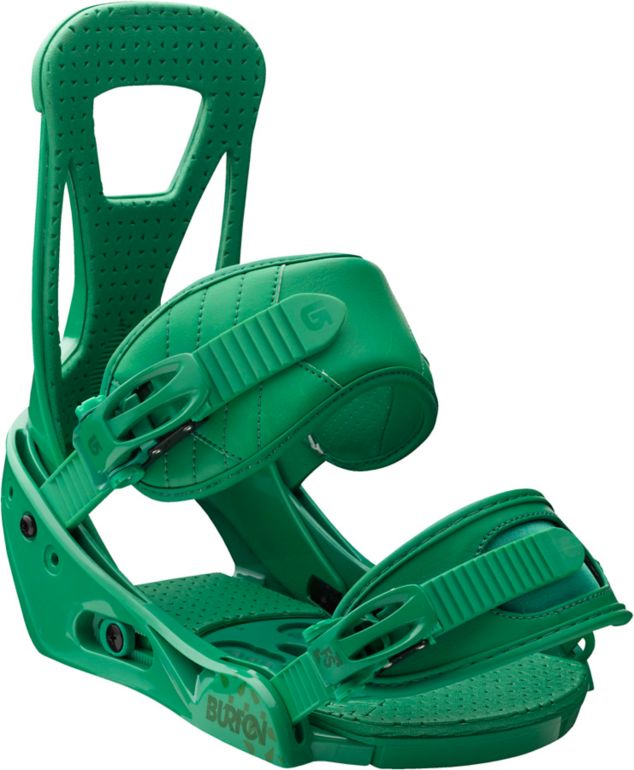Burton Freestyle Green Snowboard Bindings 2013