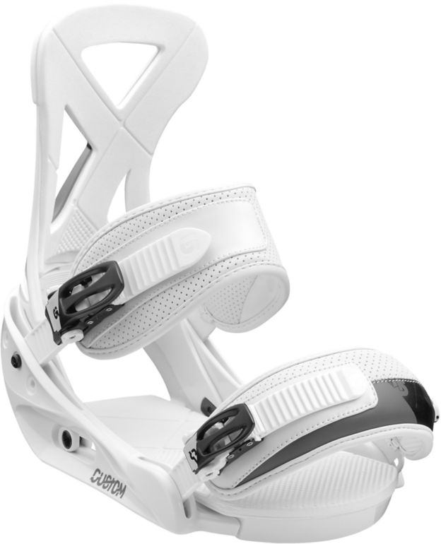 Burton Custom White Snowboard Bindings 2013