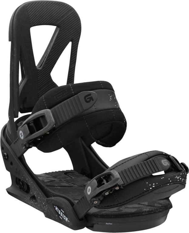Burton Mission Black ReFlex Snowboard Bindings 2013