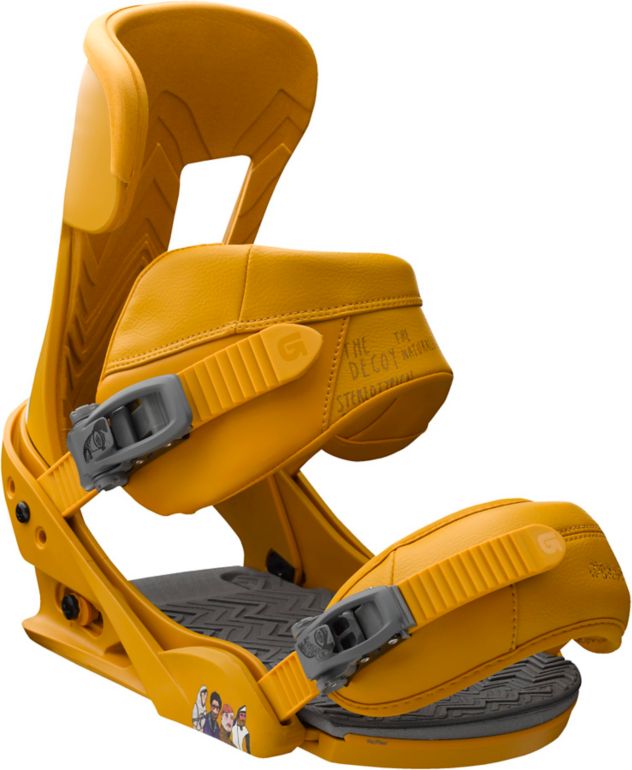 Burton Cobrashark! Yellow Snowboard Bindings 2013