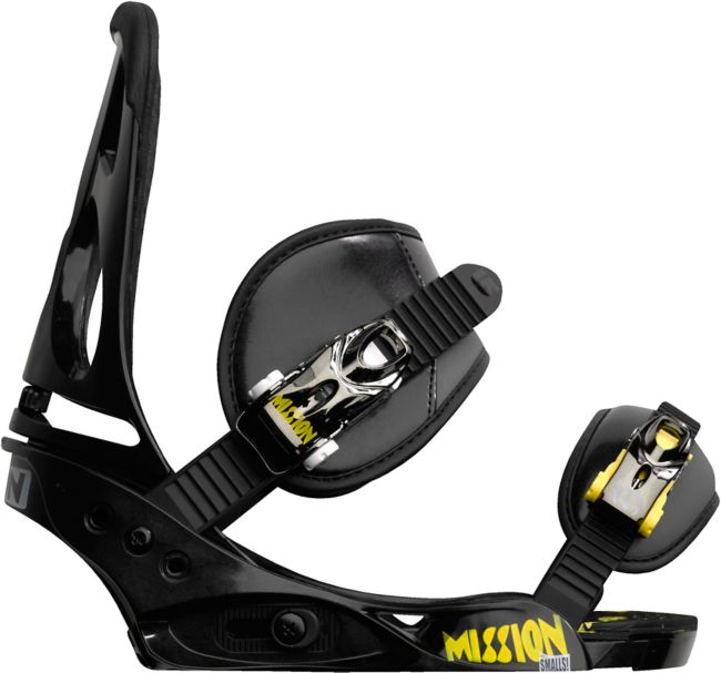 Burton Mission Smalls Kids Black Snowboard Bindings 2013