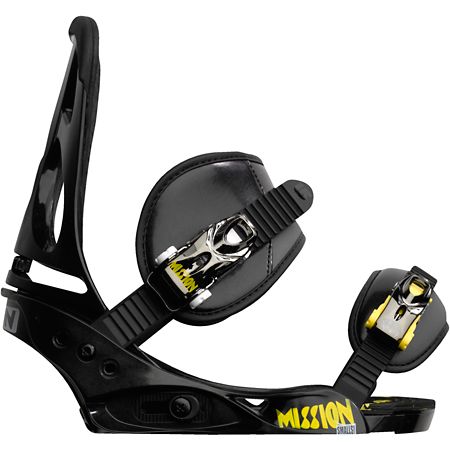 Burton Mission Smalls Kids Black Snowboard Bindings 2013