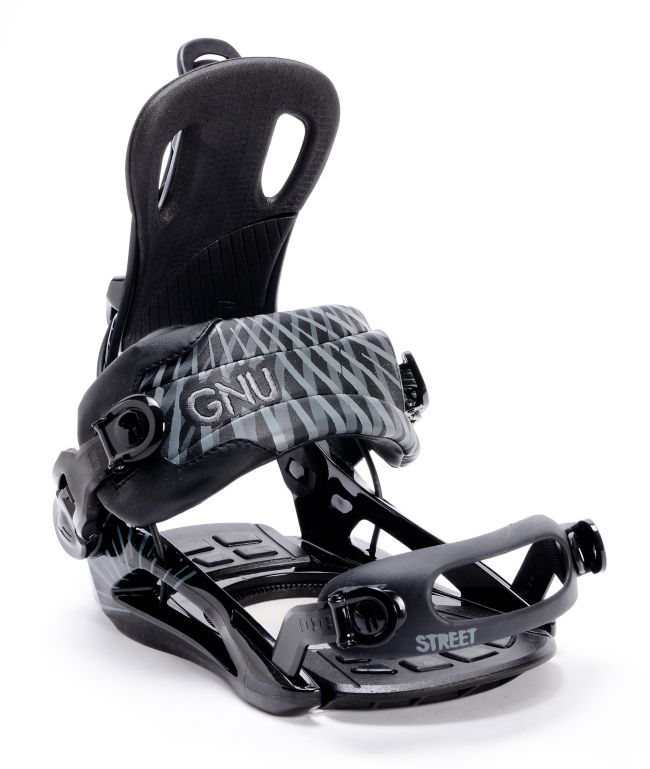 Gnu Street Black 2013 Snowboard Bindings