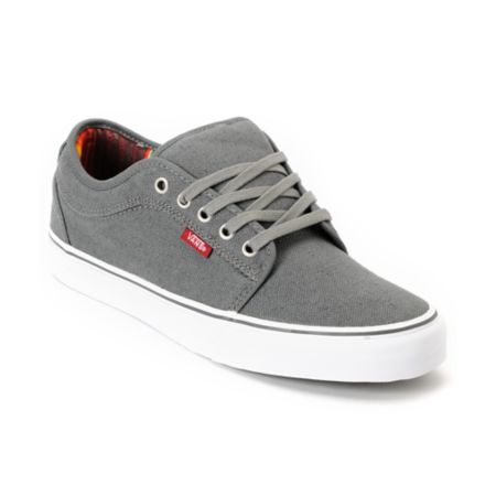 Vans Chukka Low Mexican Blanket Grey Canvas Skate Shoe