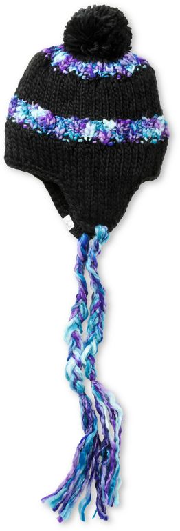 Coal Girls Sierra Black Earflap Beanie