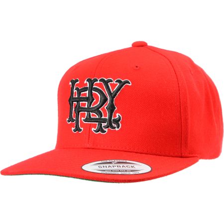 Hurley Major Leagues Snapper Red Snapback Hat 