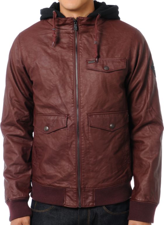 Dravus Assault Burgundy Jacket