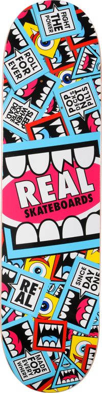 Real Greg Mike Sticker 8.06 R1 Construction Skateboard Deck