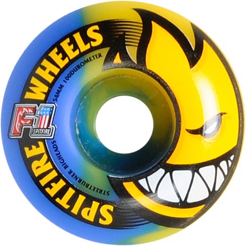 Spitfire Suicide Swirl 54mm F1 Streetburner Skateboard Wheels