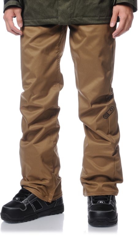 Airblaster Jed Anderson 2013 Khaki 5K Snowboard Pants