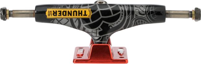 Thunder Commando Lights 145 Lo Black & Red Skateboard Trucks