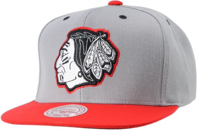 NHL Mitchell and Ness Chicago Blackhawks Underbill Snapback