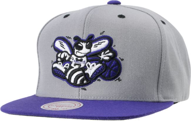 NBA Mitchell and Ness Hornets Arch Underbill Snapback Hat