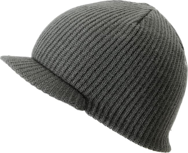 Volcom Full Stone Grey Visor Beanie