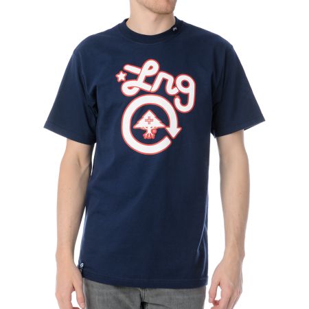 LRG CC One Navy Tee Shirt 