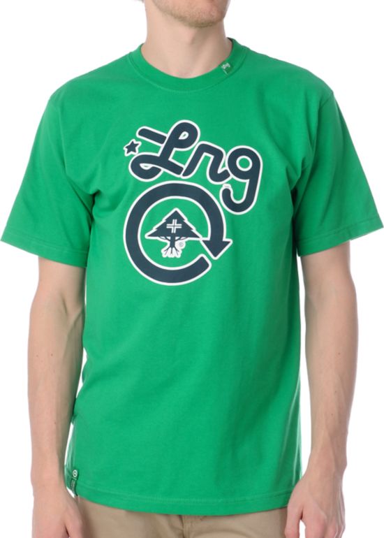 LRG CC One Kelly Green Tee Shirt