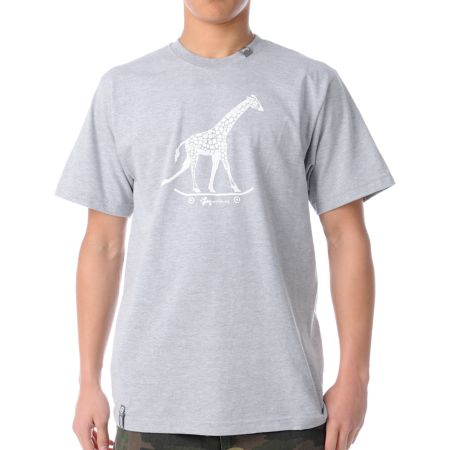 LRG CC Three Heather Grey Tee Shirt 