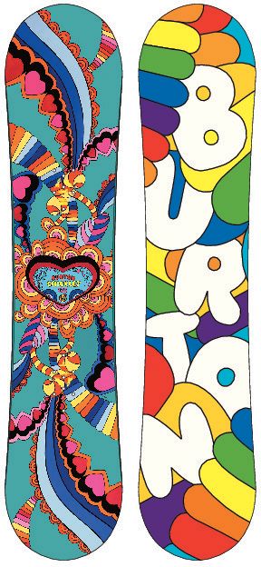 Burton Chicklet 125cm Girls Snowboard 2013