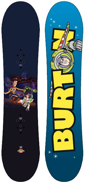 Burton Chopper Toy Story 125cm Boys Snowboard 2013