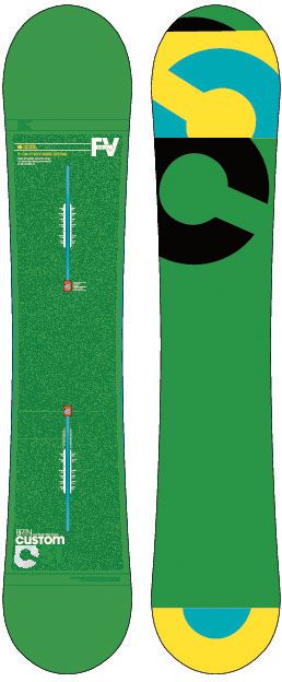 Burton Custom Flying V 151cm Snowboard 2013