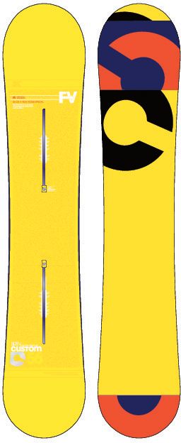 Burton Custom Flying V 156cm Snowboard 2013