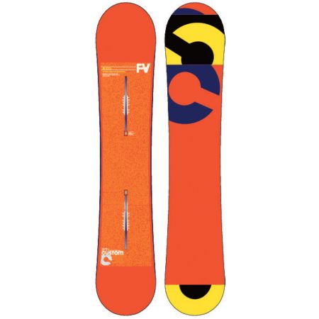 Burton Custom Flying V 158cm Wide Snowboard 2013
