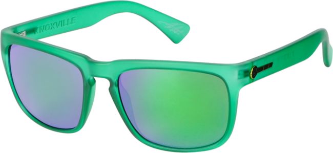 Electric Knoxville Dollar Bill Green & Green Chrome Sunglasses