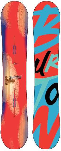 Burton Process Flying V 155cm Snowboard 2013