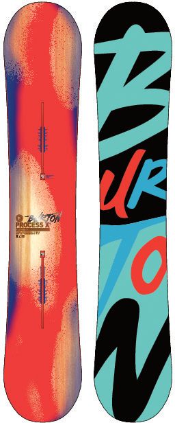 Burton Process Flying V 162cm Snowboard 2013