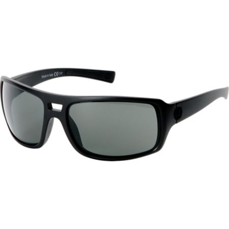 Von Zipper Hammerlock Black Satin & Grey Sunglasses