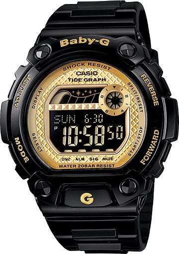 G-Shock Baby G BLX100-1C Black & Gold Watch